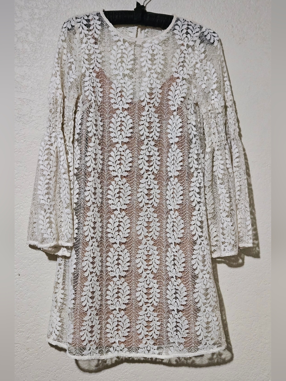 NWOT Michael Kors Lace Ivory Dress Extra Small
